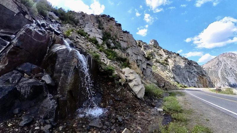 Waterfalls Tioga Pass 