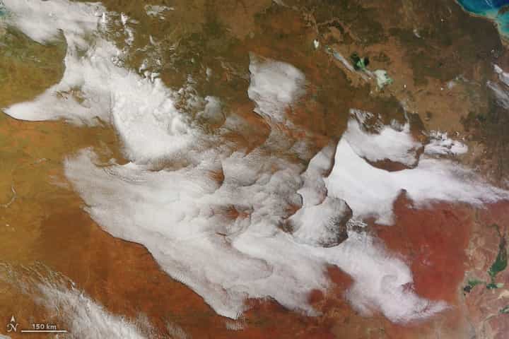 Australia clouds