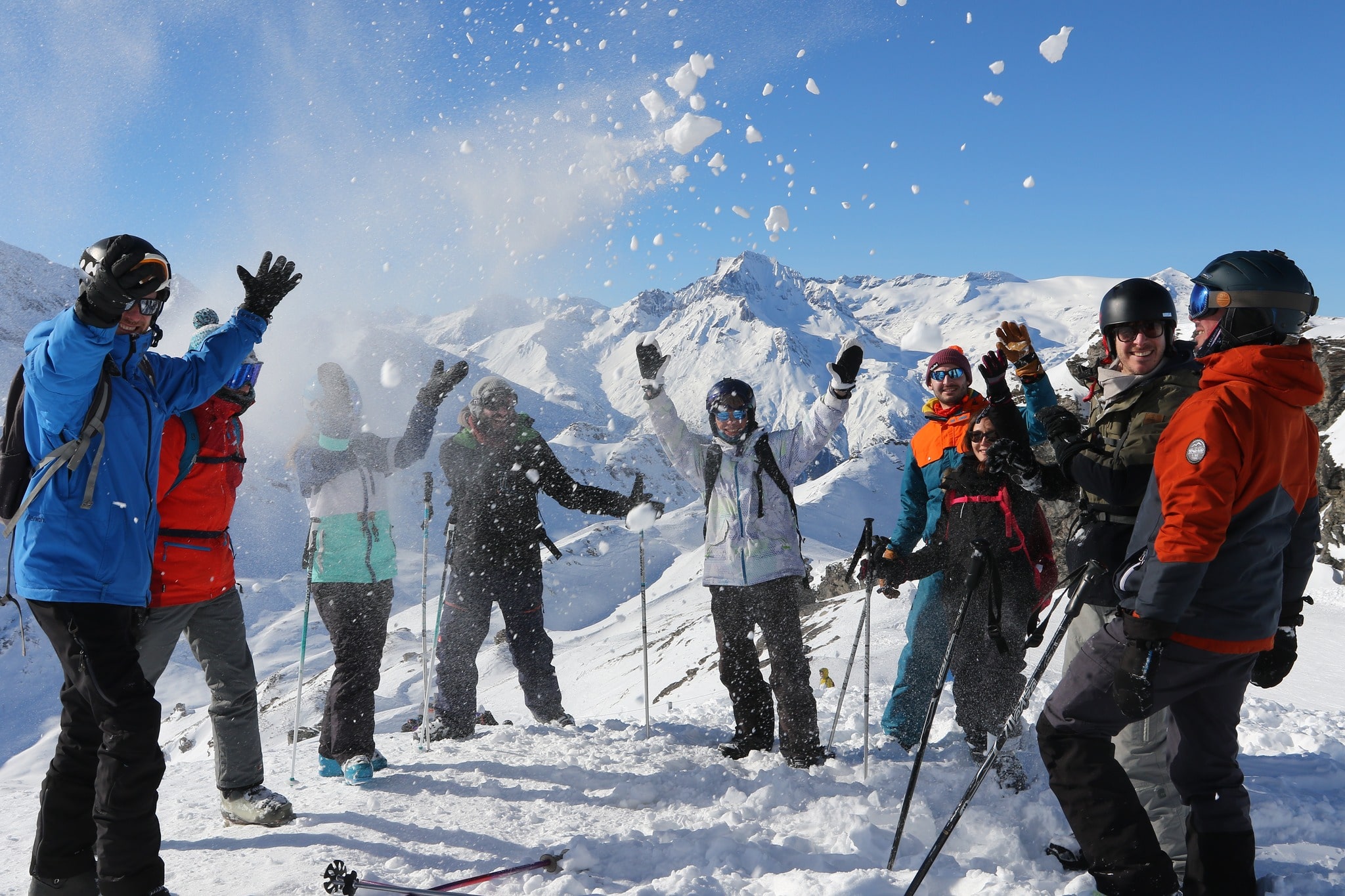 Val Cenis ski resort in the French Alps