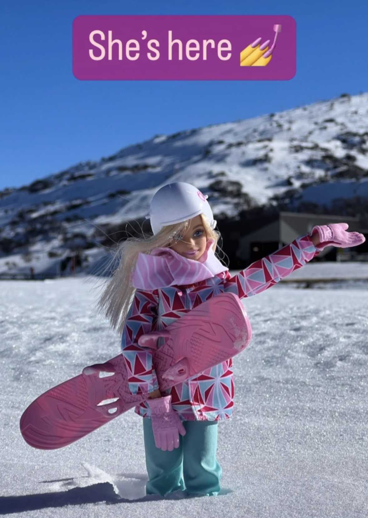 She’s Here: Barbie Visits Perisher Ski Resort, Australia - SnowBrains