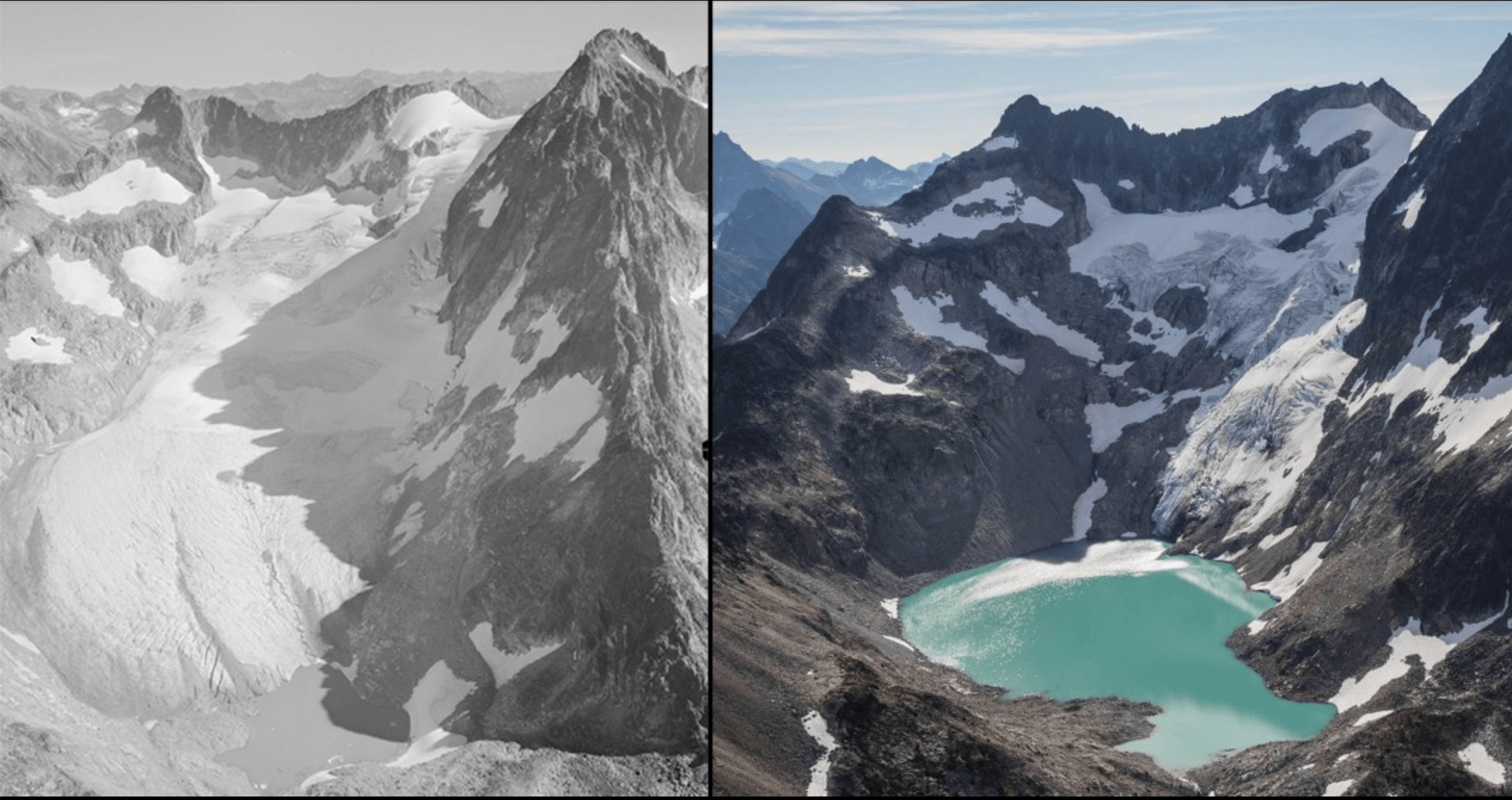 glacier cascades