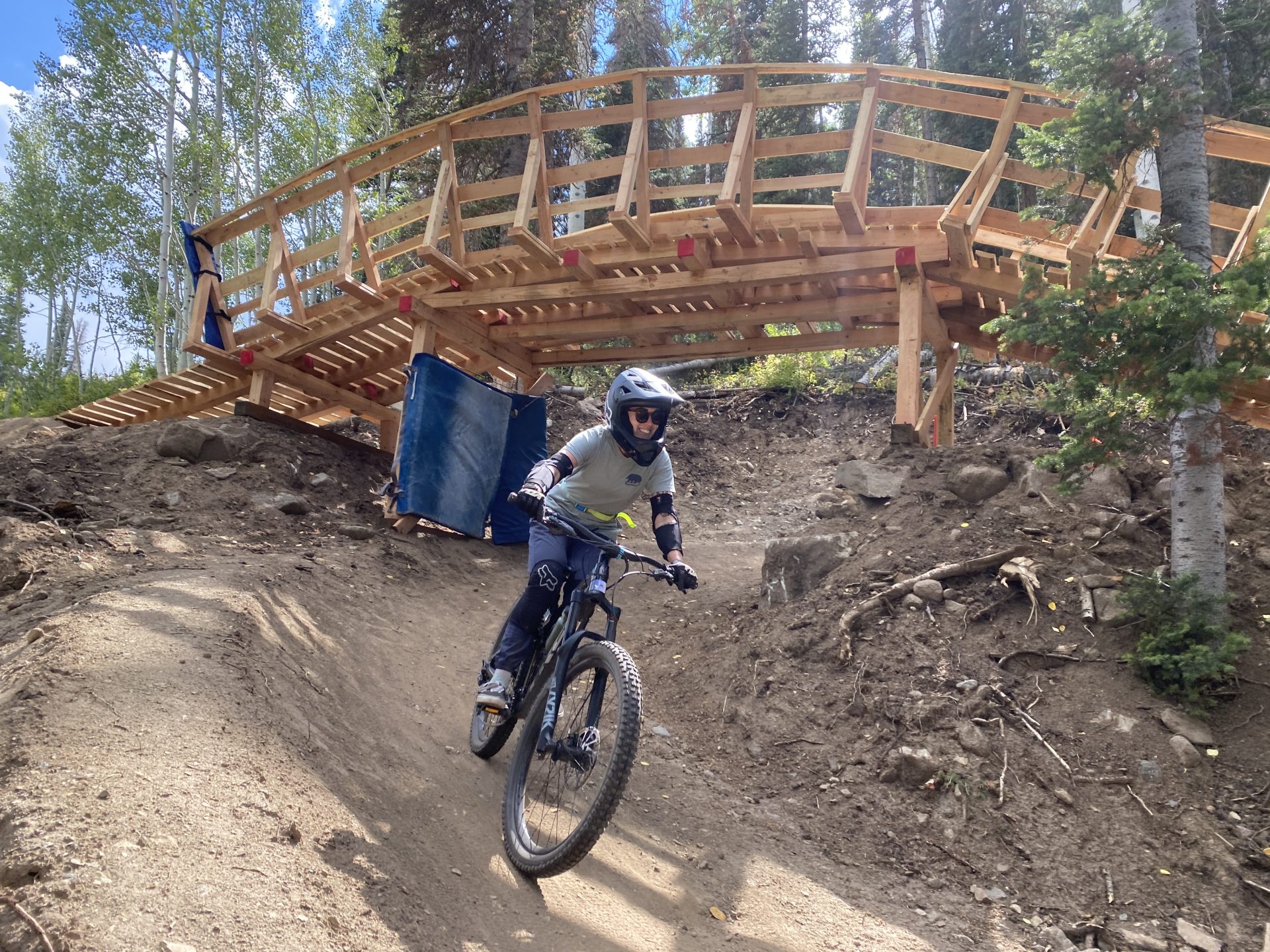 Solitude Resort, UT, Report: 1st Phase of Brand-New Bike Park Opens With  Smooth Trails Through Beautiful Forest - SnowBrains