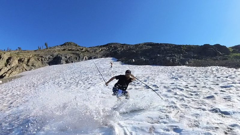 September Skiing at “The Patch,” CA: Washed Out Road to an Absolutely  Amazing Time - SnowBrains