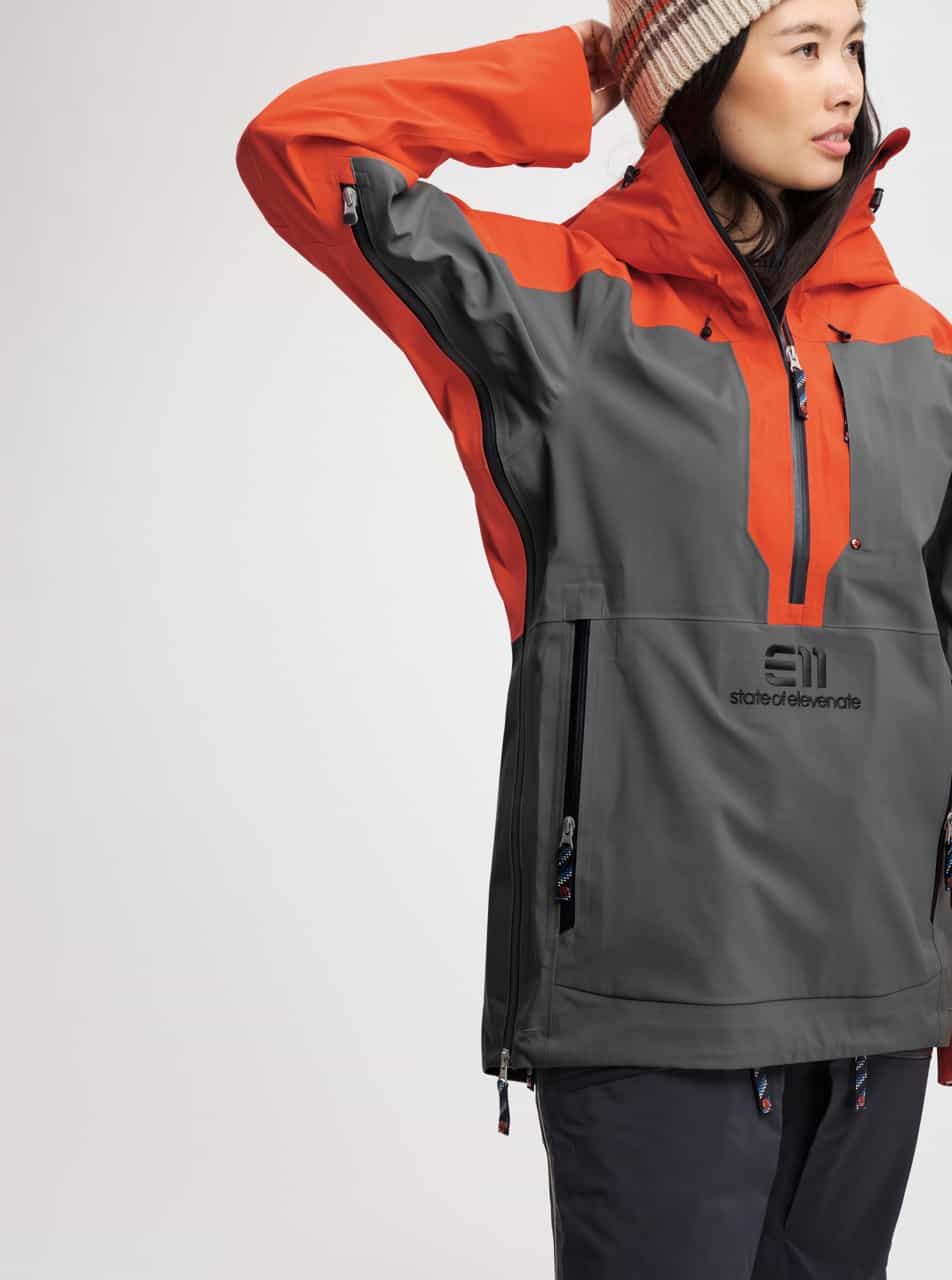 The Pure 100 freeride jacket, elevenate