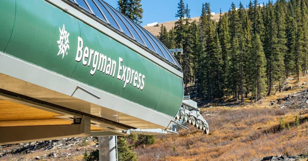 keystone resort Bergman express chairlift