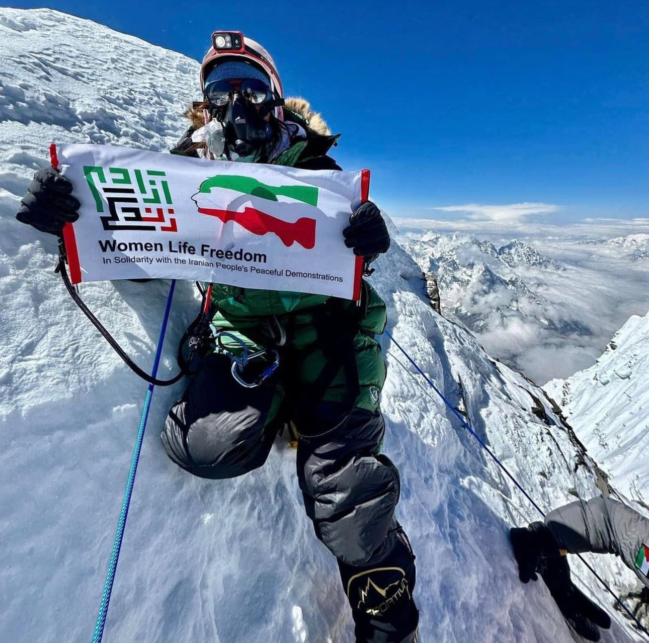 Record Breaking Sherpa Tenjin Lama & American Climber Gina Marie ...