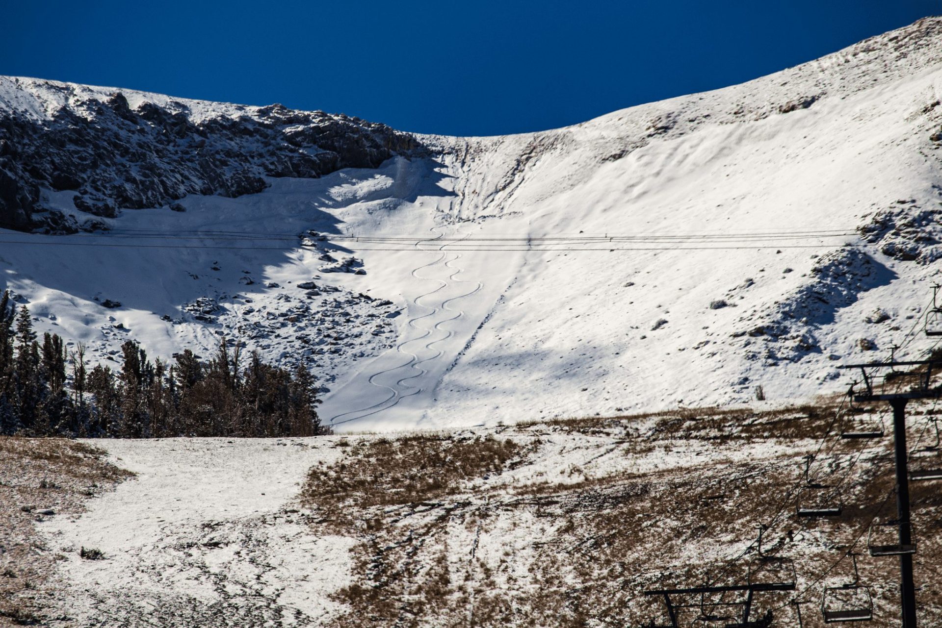 mammoth first tracks