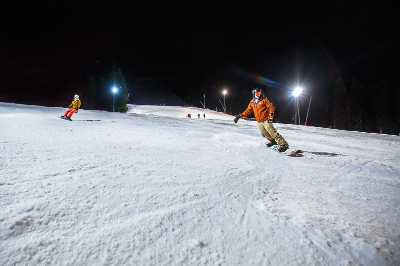 The world's largest mountaintop snow fort is back at Colorado's