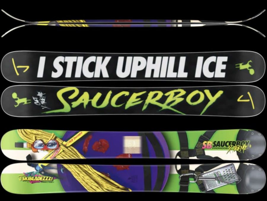 Saucer Boy Skis