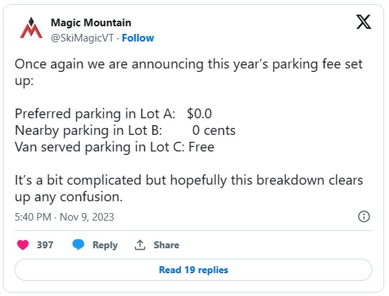parking fees