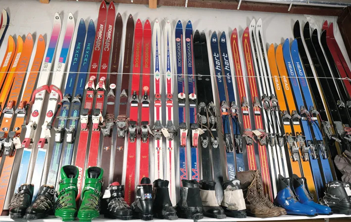 Imagine taking a pair of these skis off a 20-foot cliff. Photo Credit: Aspen Sojourner