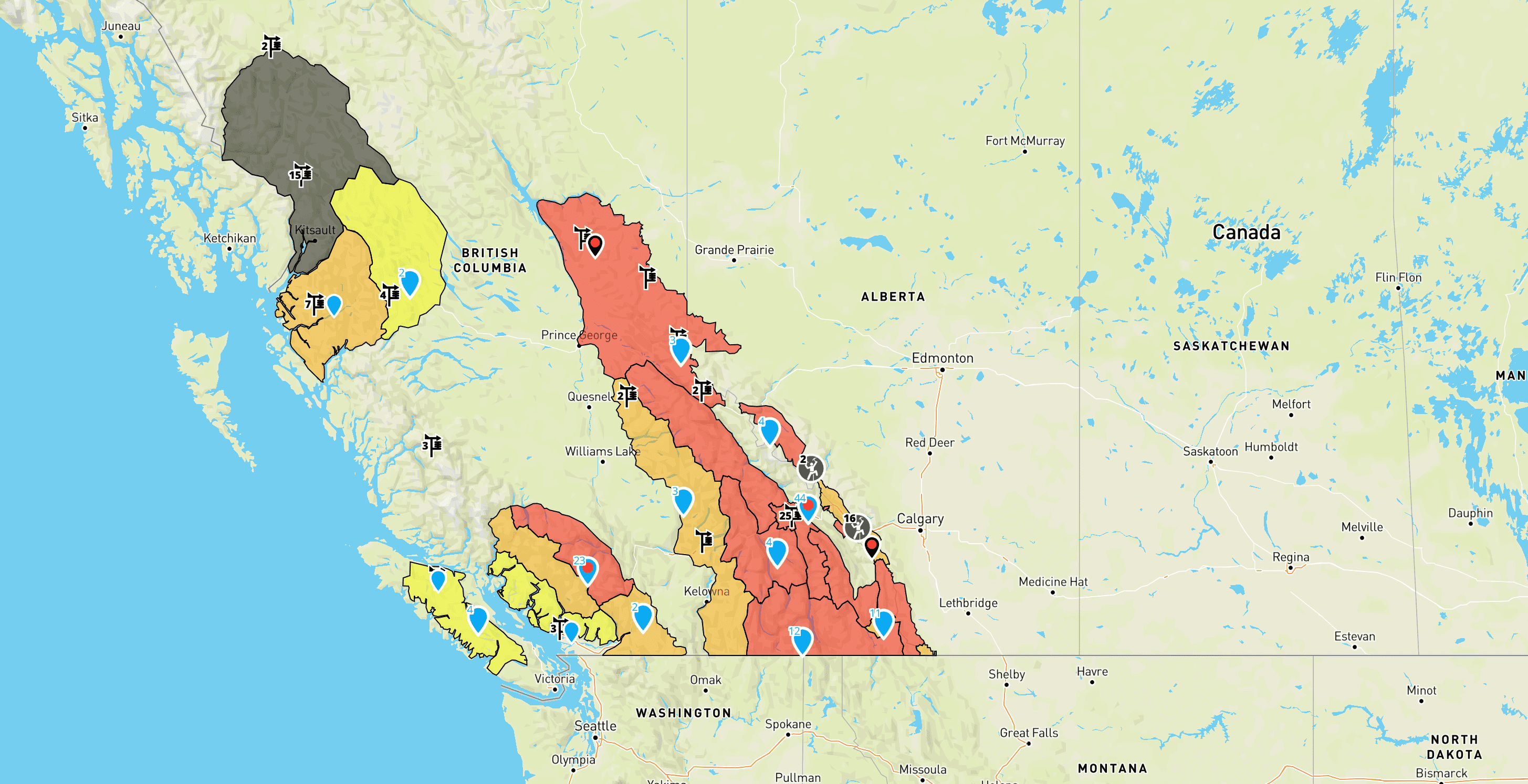 canada avalanche rating