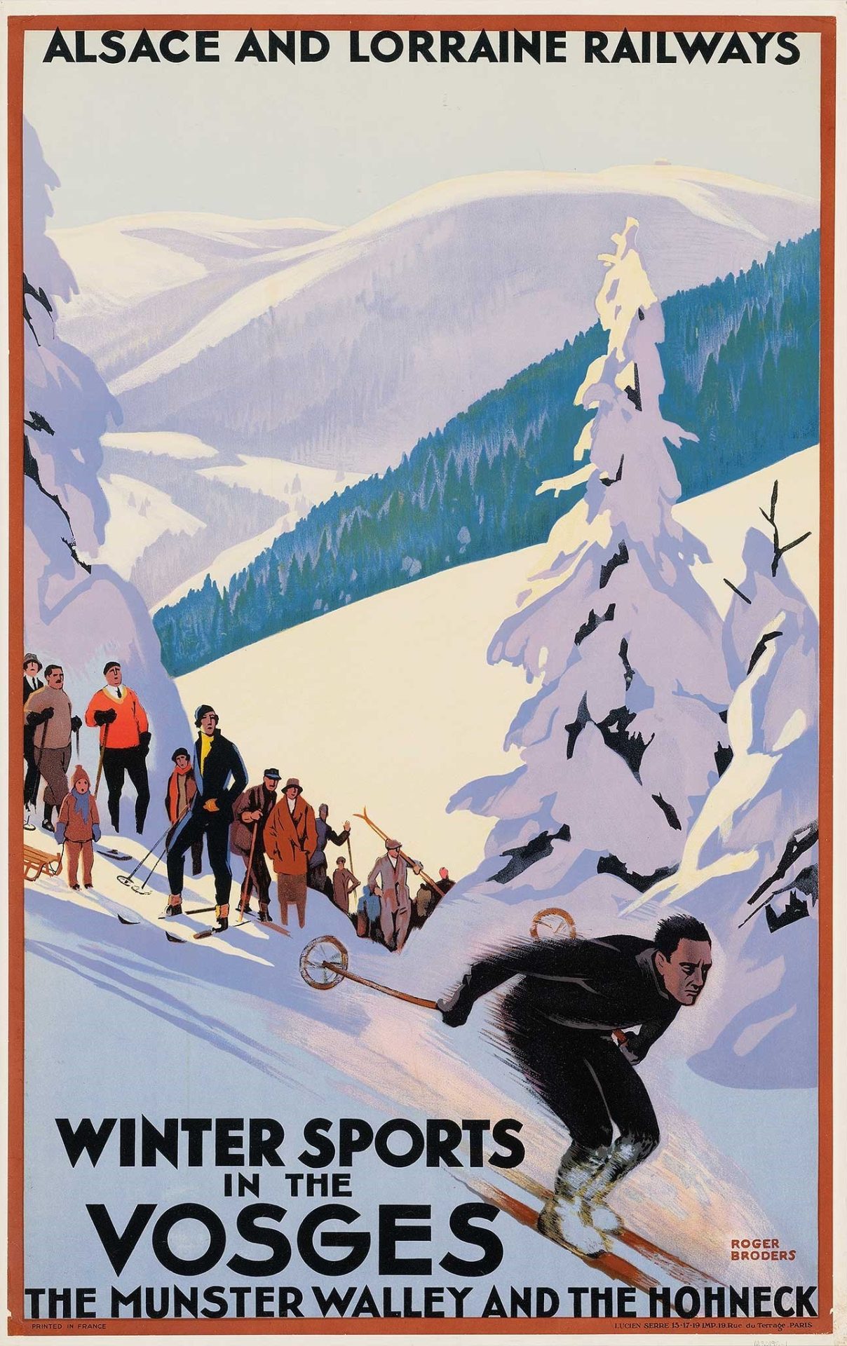 rare ski art