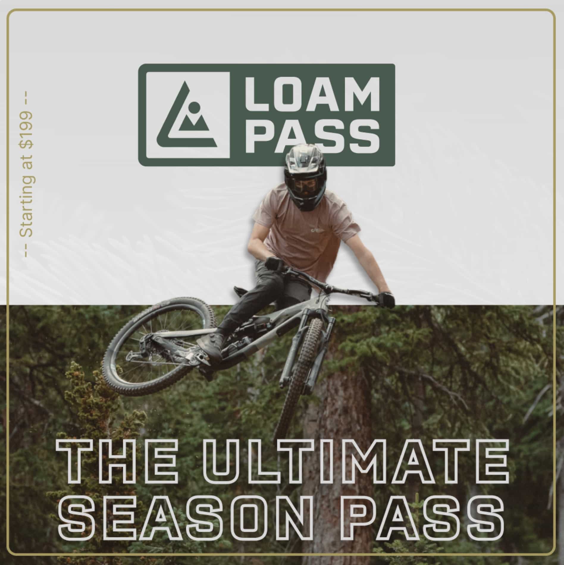 loam pass mountain bike multi-resort