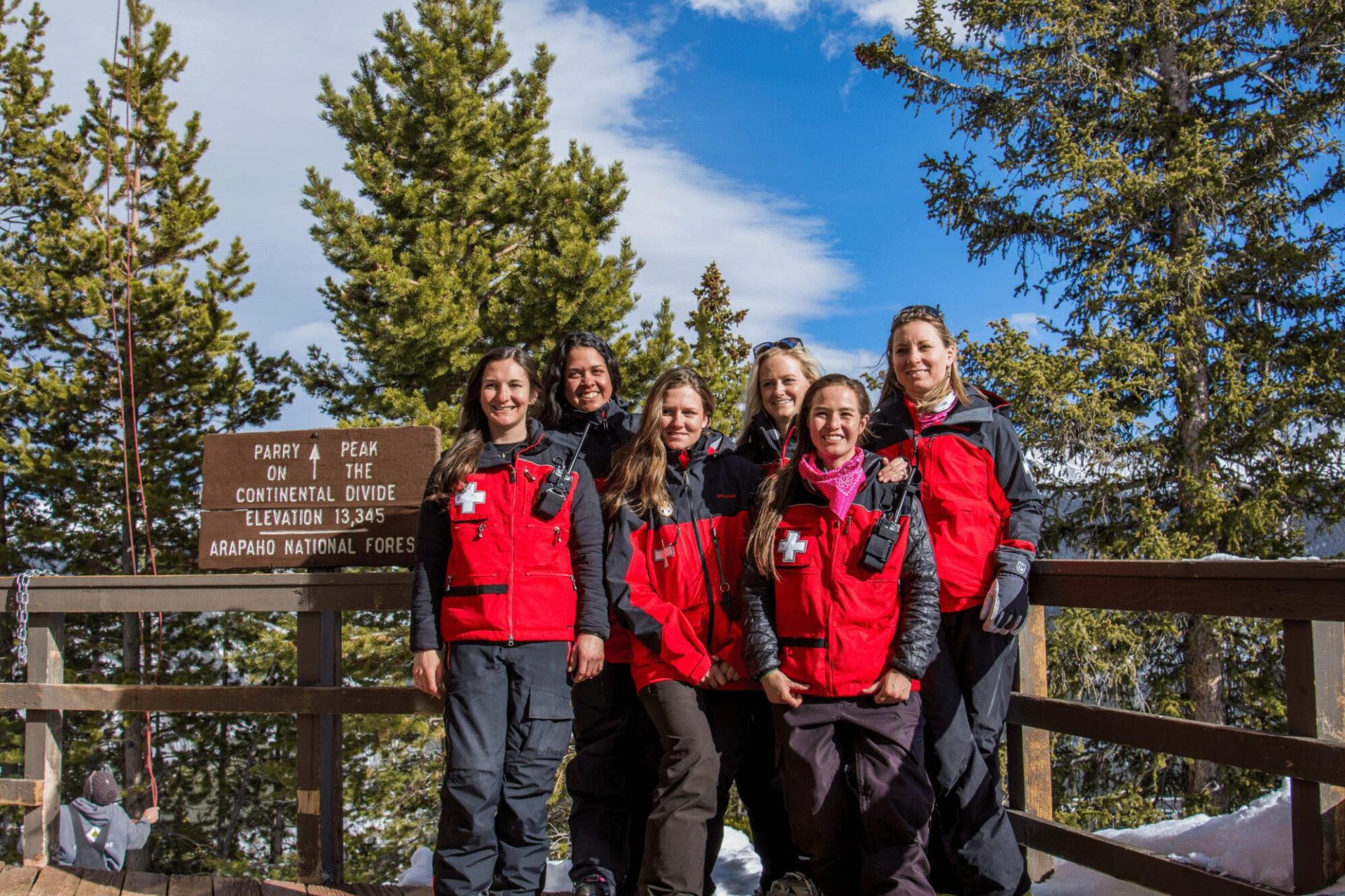ski patrollers women's program
