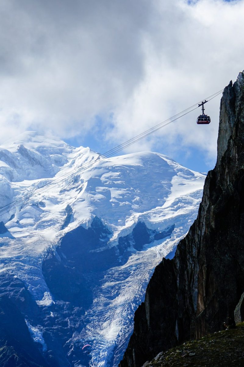 Tram to the summit of Le Brevent Mountain