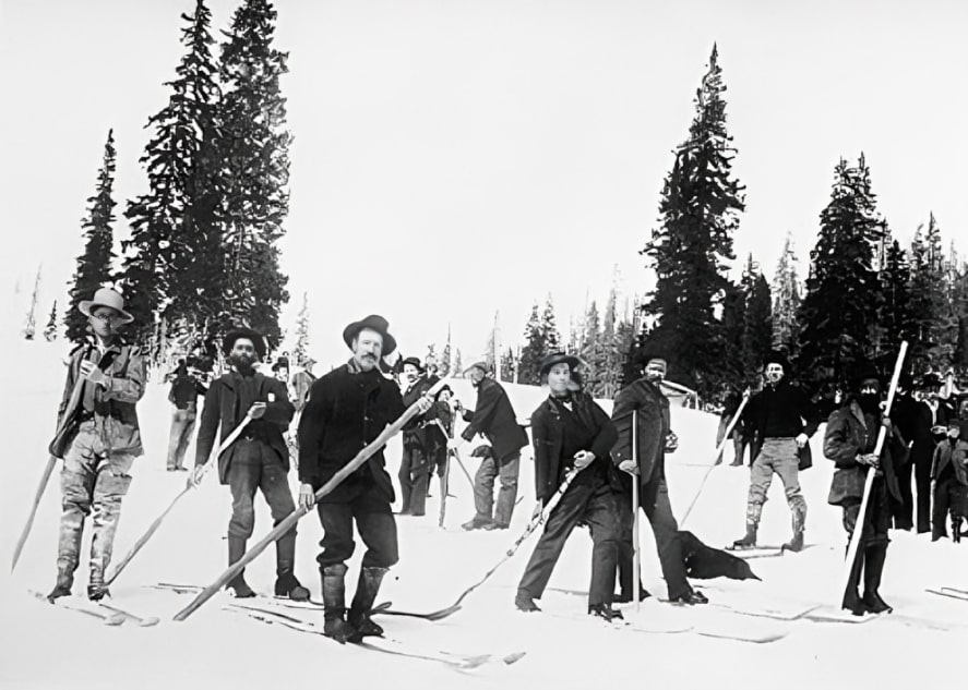 Historical Ski Photo