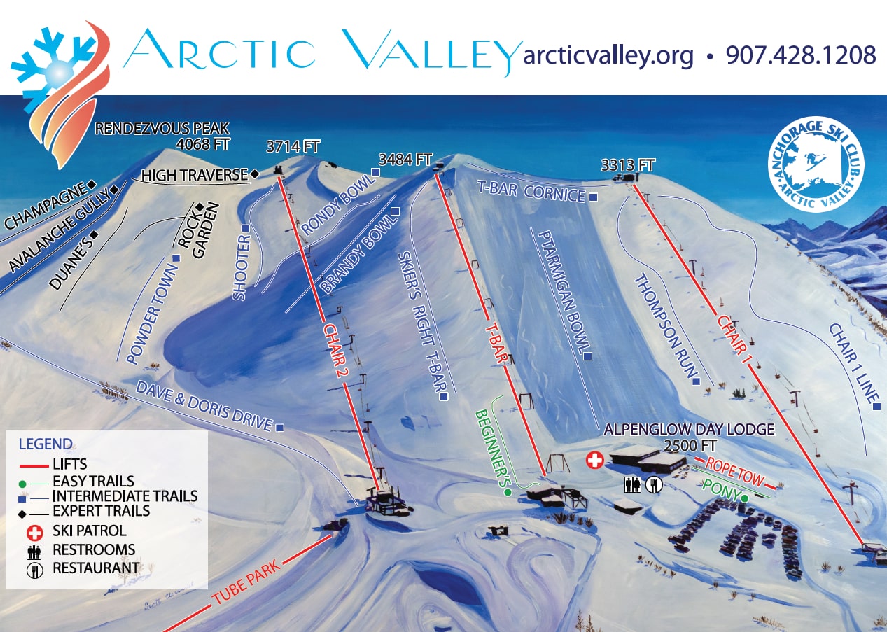 trail map alaska