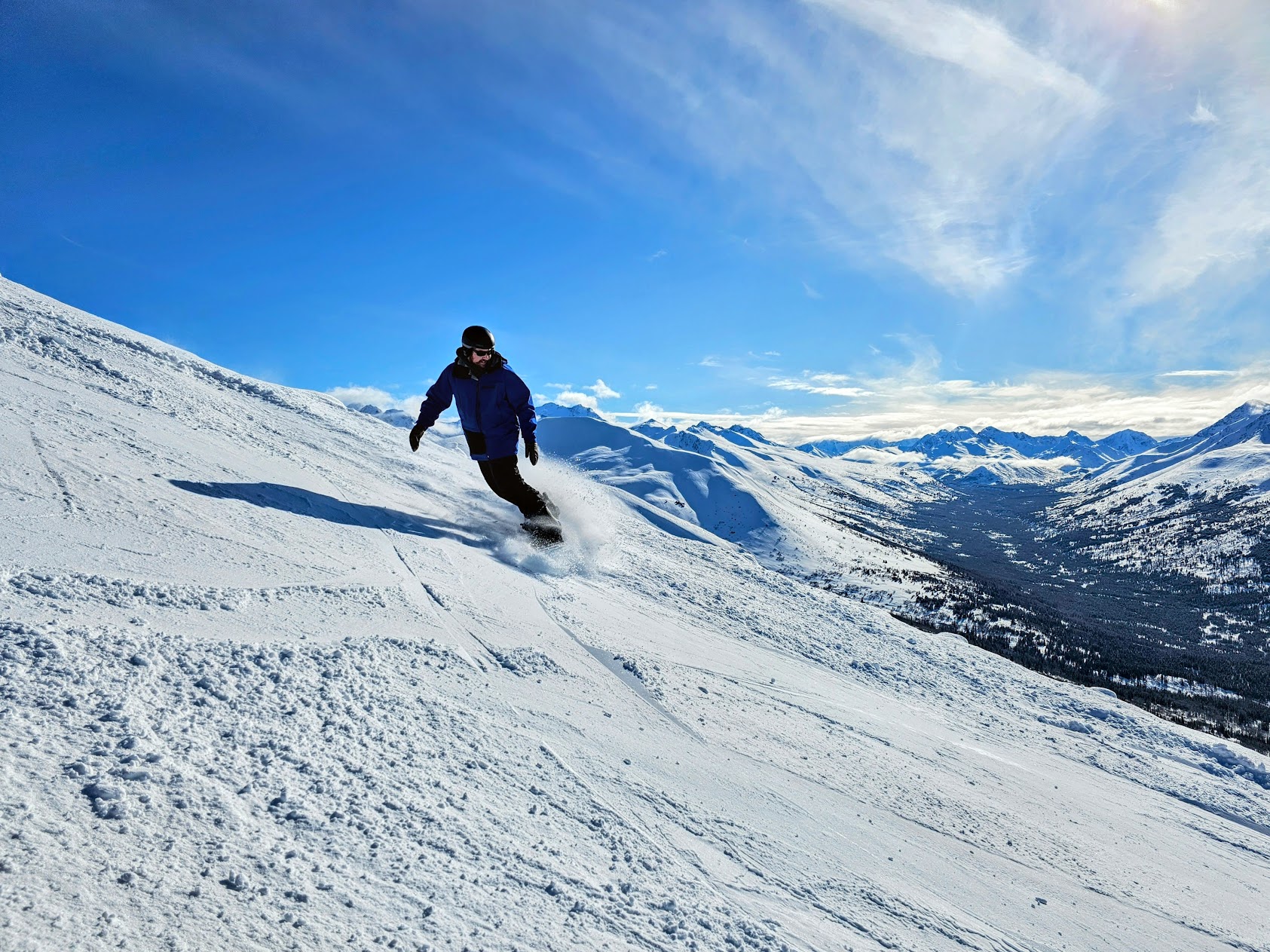 arctic valley ski area snowboard