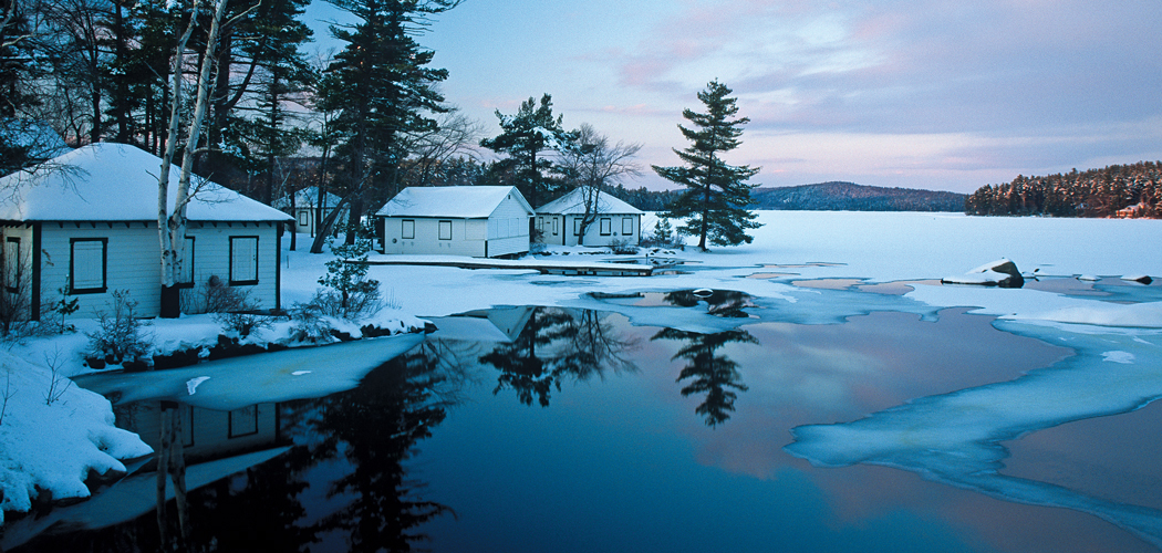 Inverno no Maine. Crédito da foto: 