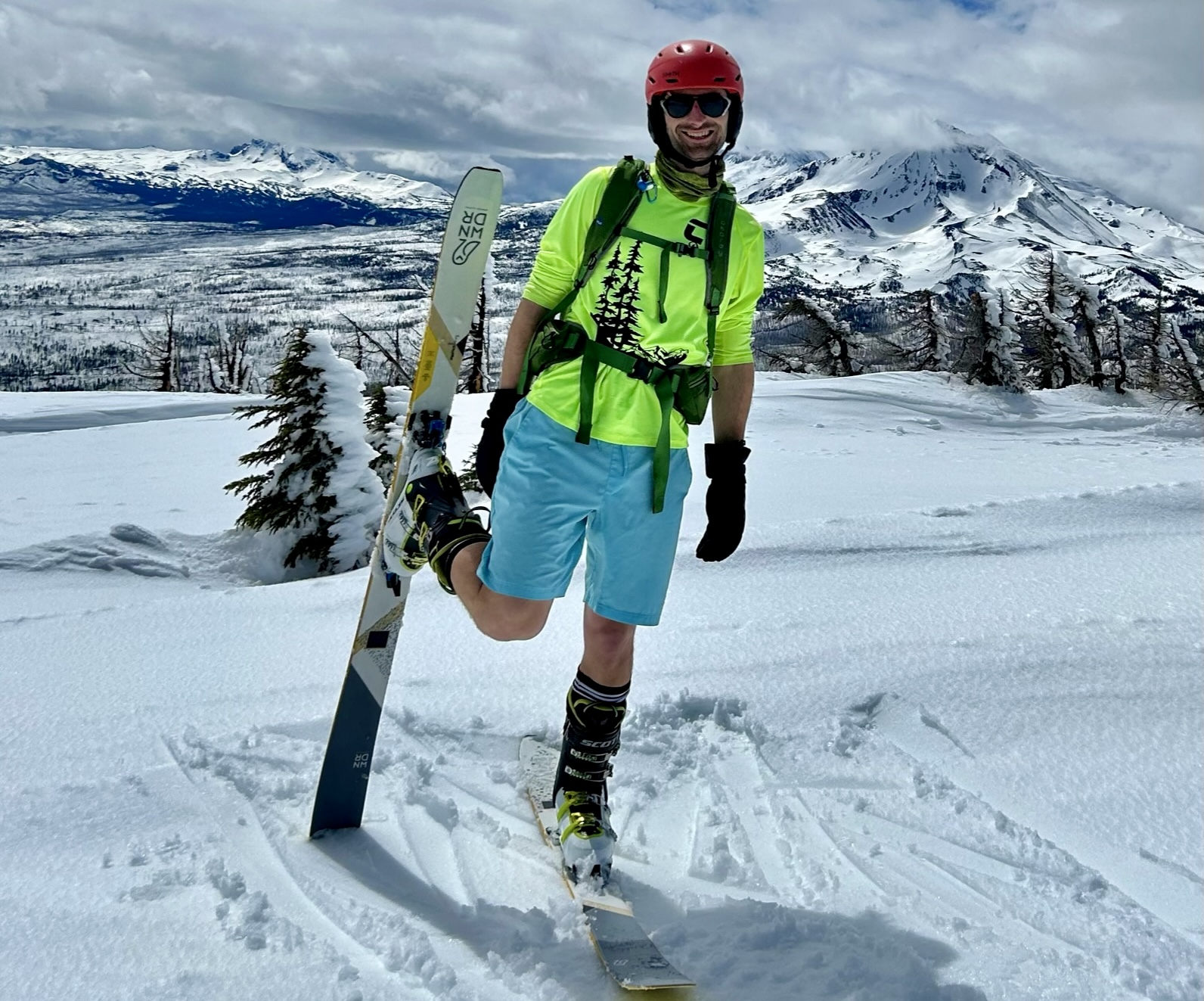 Esquiar sem bastões