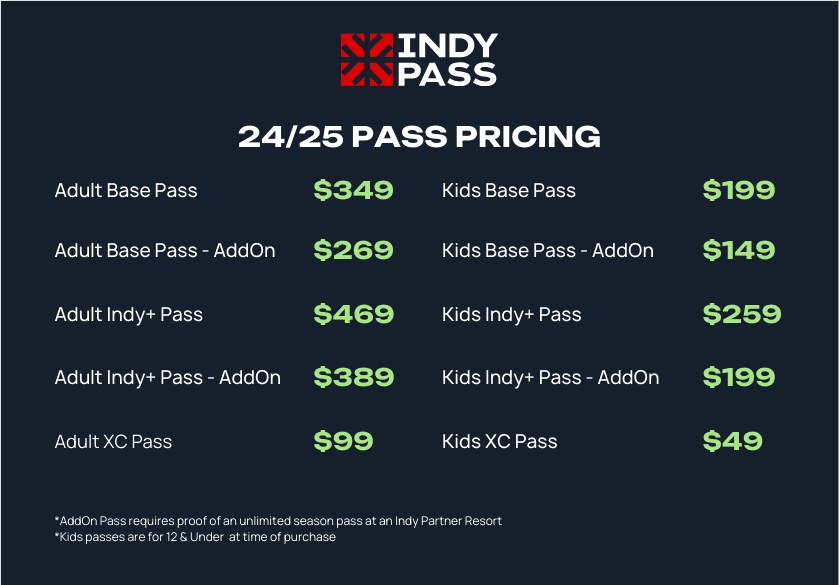 indy pass pricing