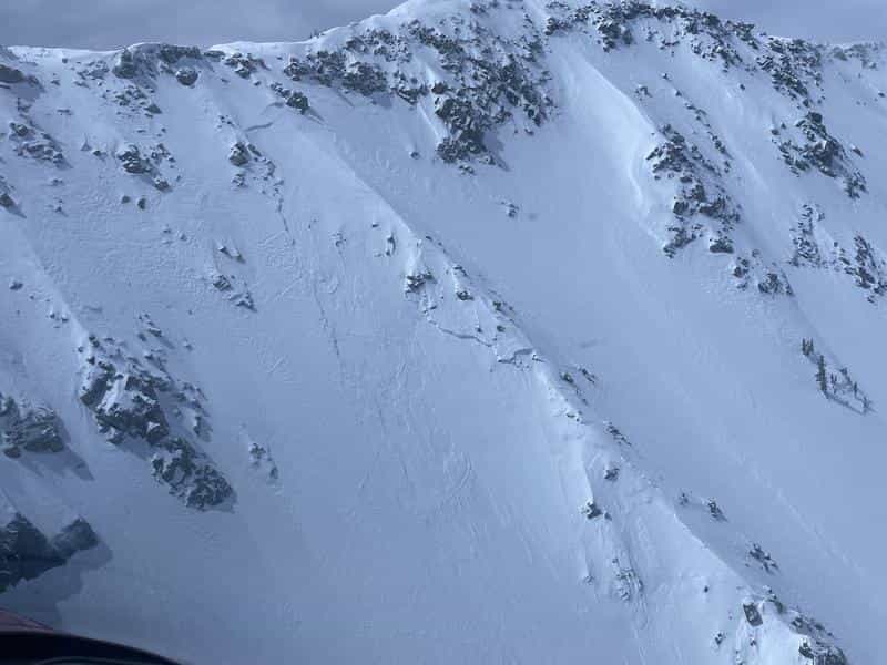 Lone Peak avalanche, 5/9/24. Credit: UAC