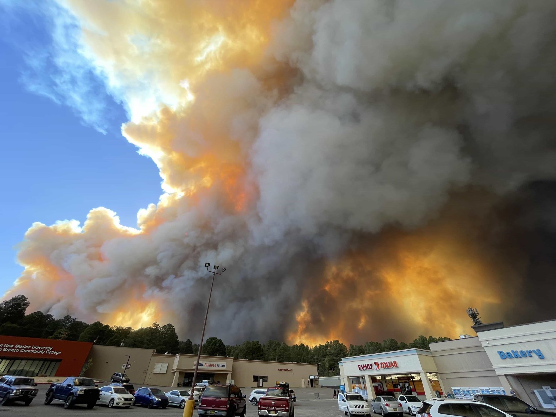 ruidoso wildfire New Mexico