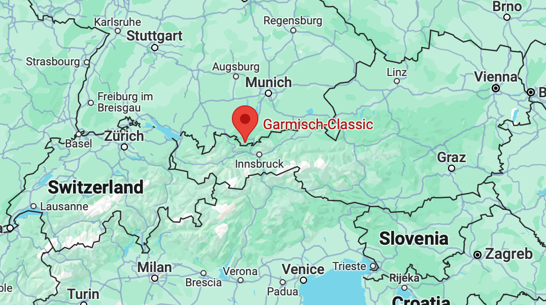 Garmisch on a Map