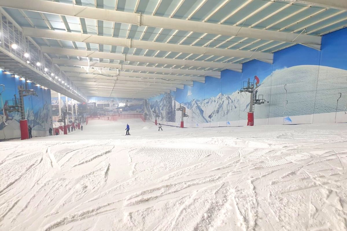 Countries with most Indoor Ski Centers