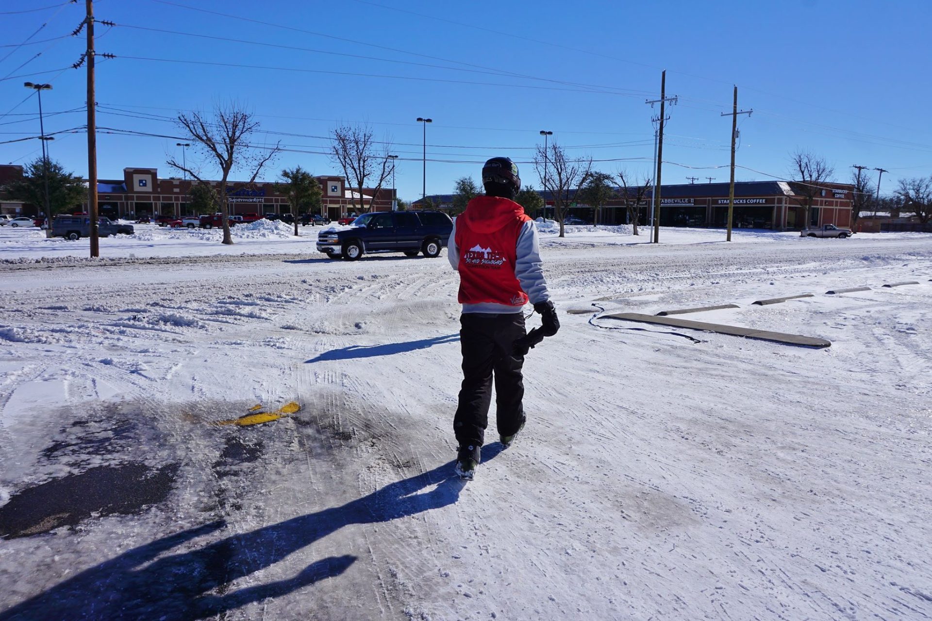 Filler image of fresh snow in Lubbock