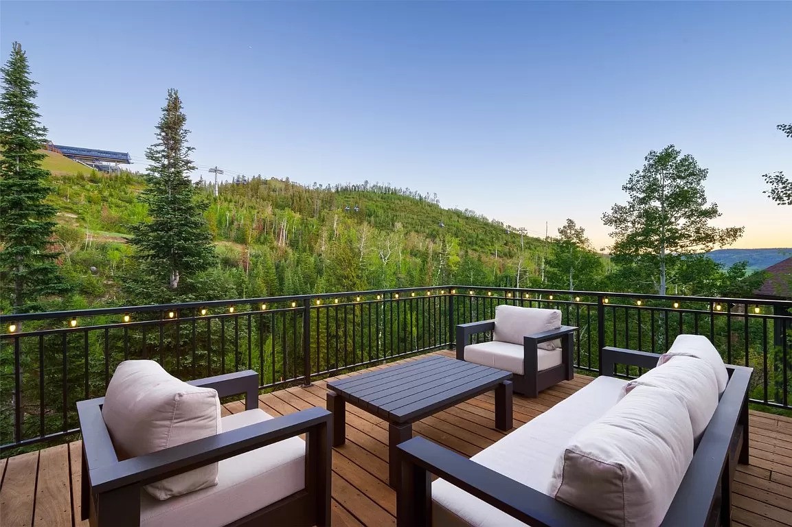 The view of the Wild Blue Gondola and valley below. Photo Credit: Zillow