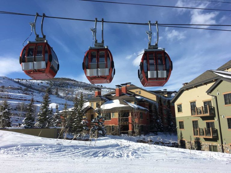 The Canyons gondola is one of the vail resorts upgrades 2025