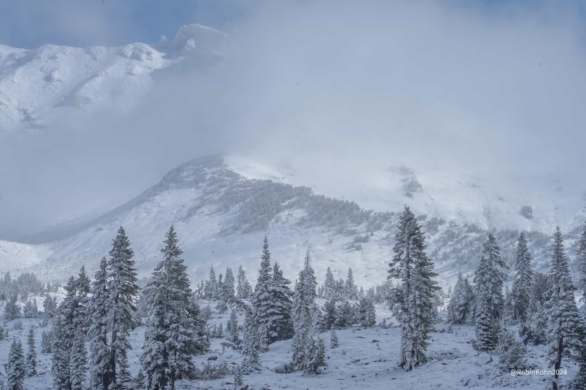 mount shasta snow