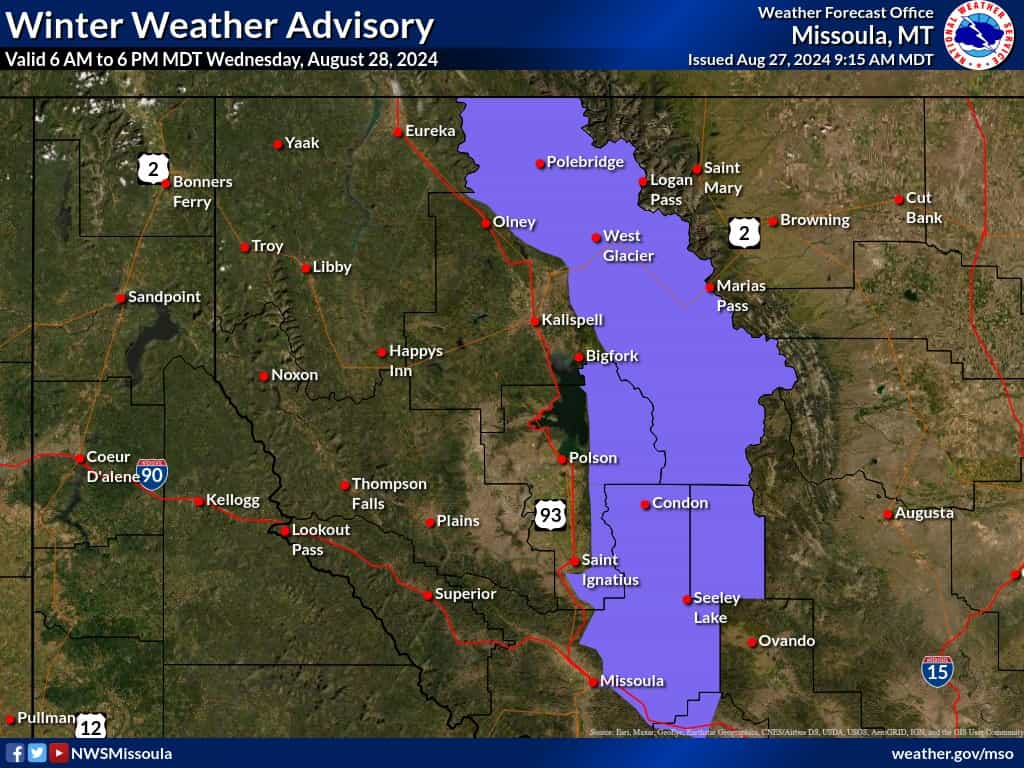 winter weather advisory montana