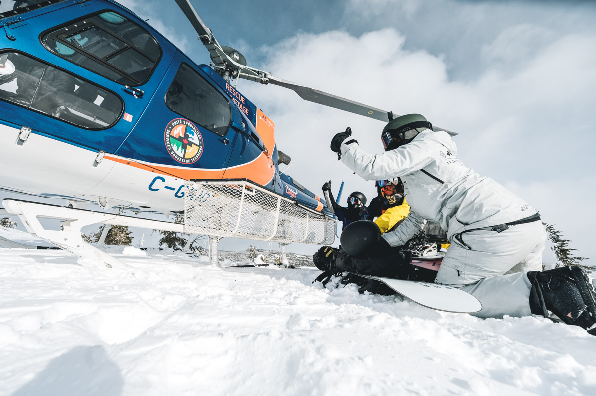 This is the only heliskiing location on the east coast of North America