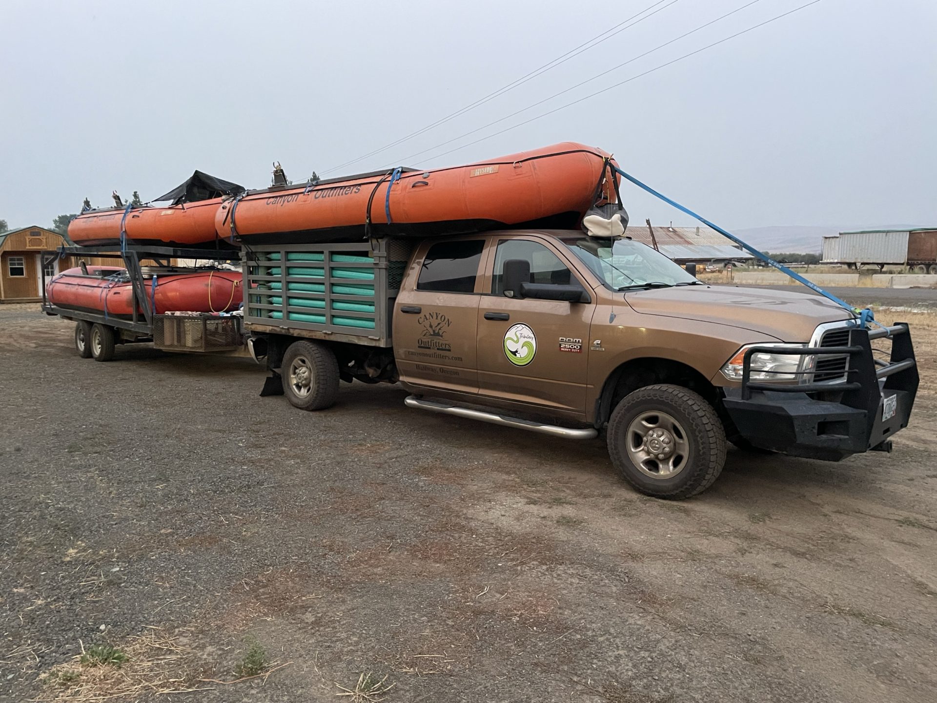 The truck is loaded up and ready for tomorrow's adventure. Photo Credit: SnowBrains