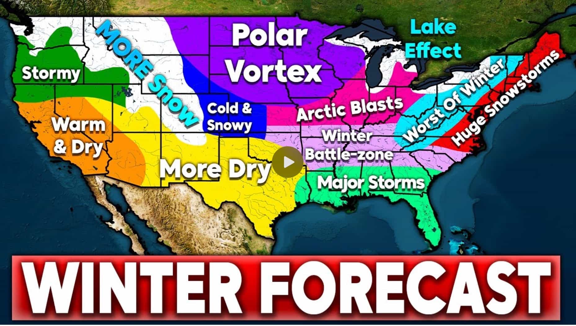 [UPDATED] Direct Weather Winter 202425 Forecast Heavy Snow Expected