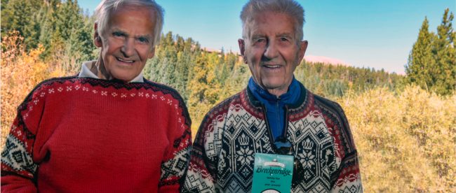 Breckenridge Ski Resort founders, Trygve Berge (left) and Sigurd Rockne (right).