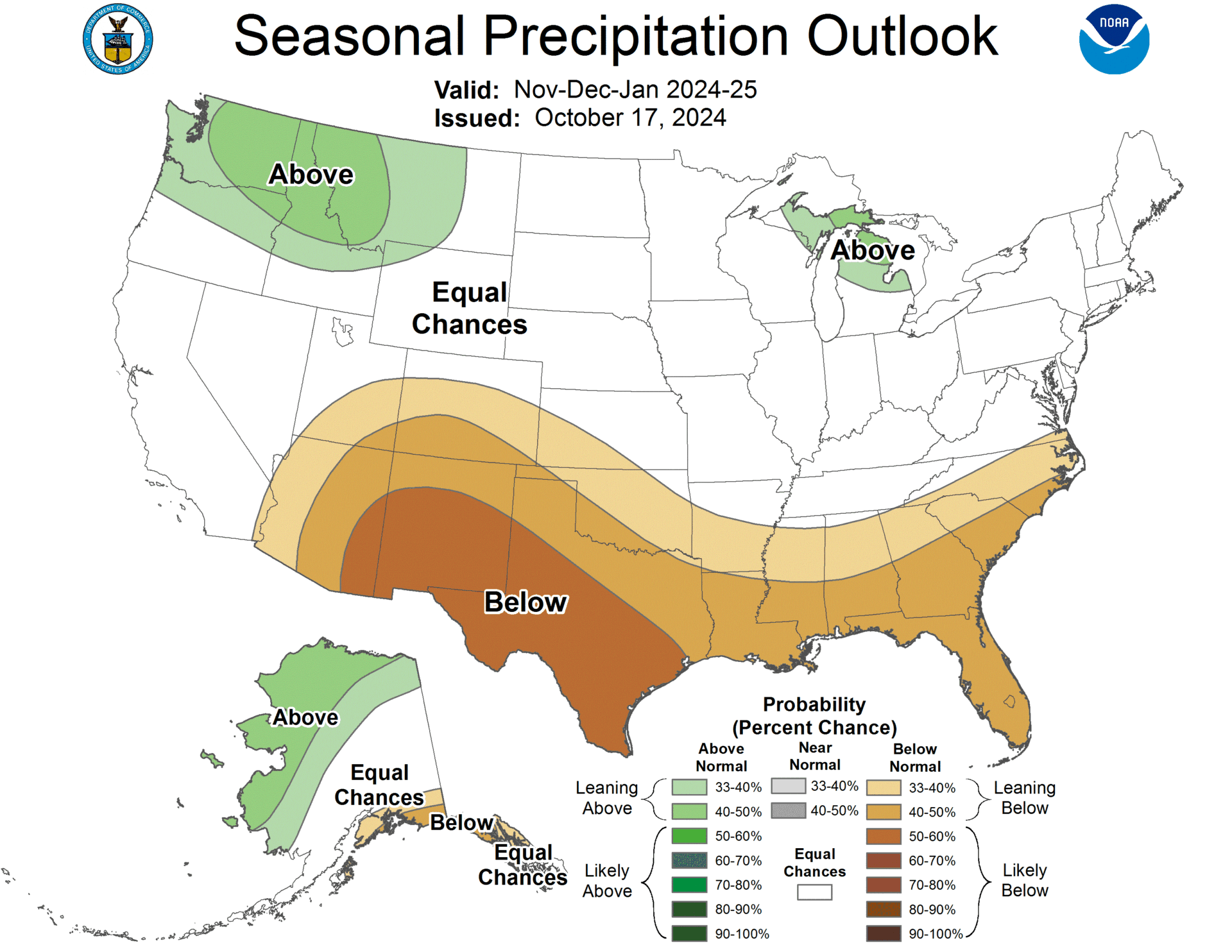 noaa winter 2024-25 forecast