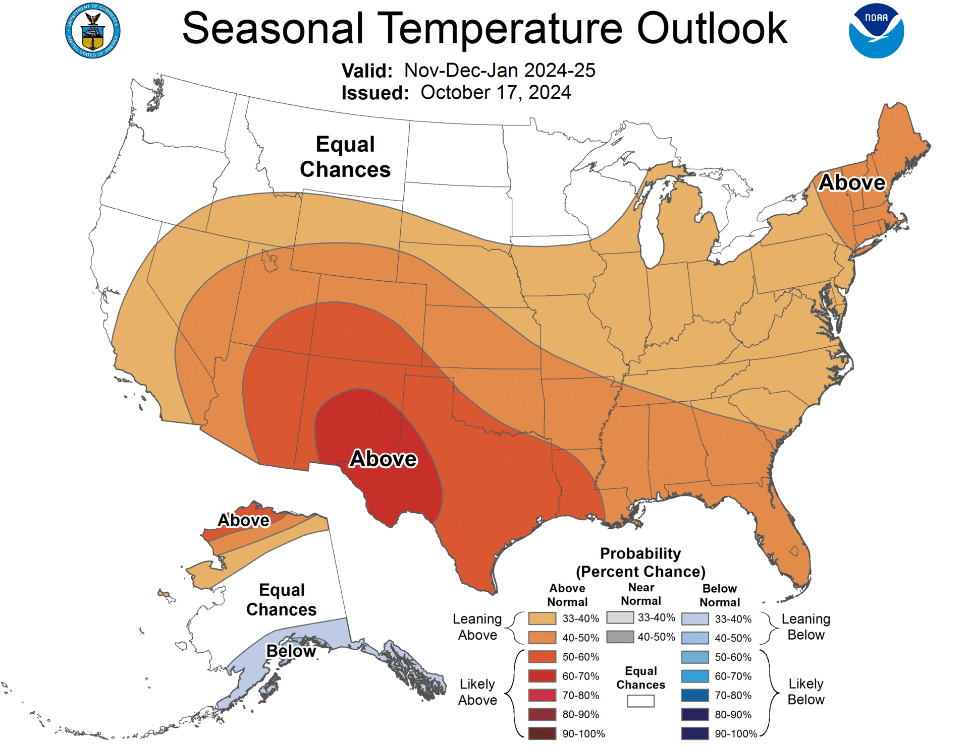 noaa winter 2024-25 forecast