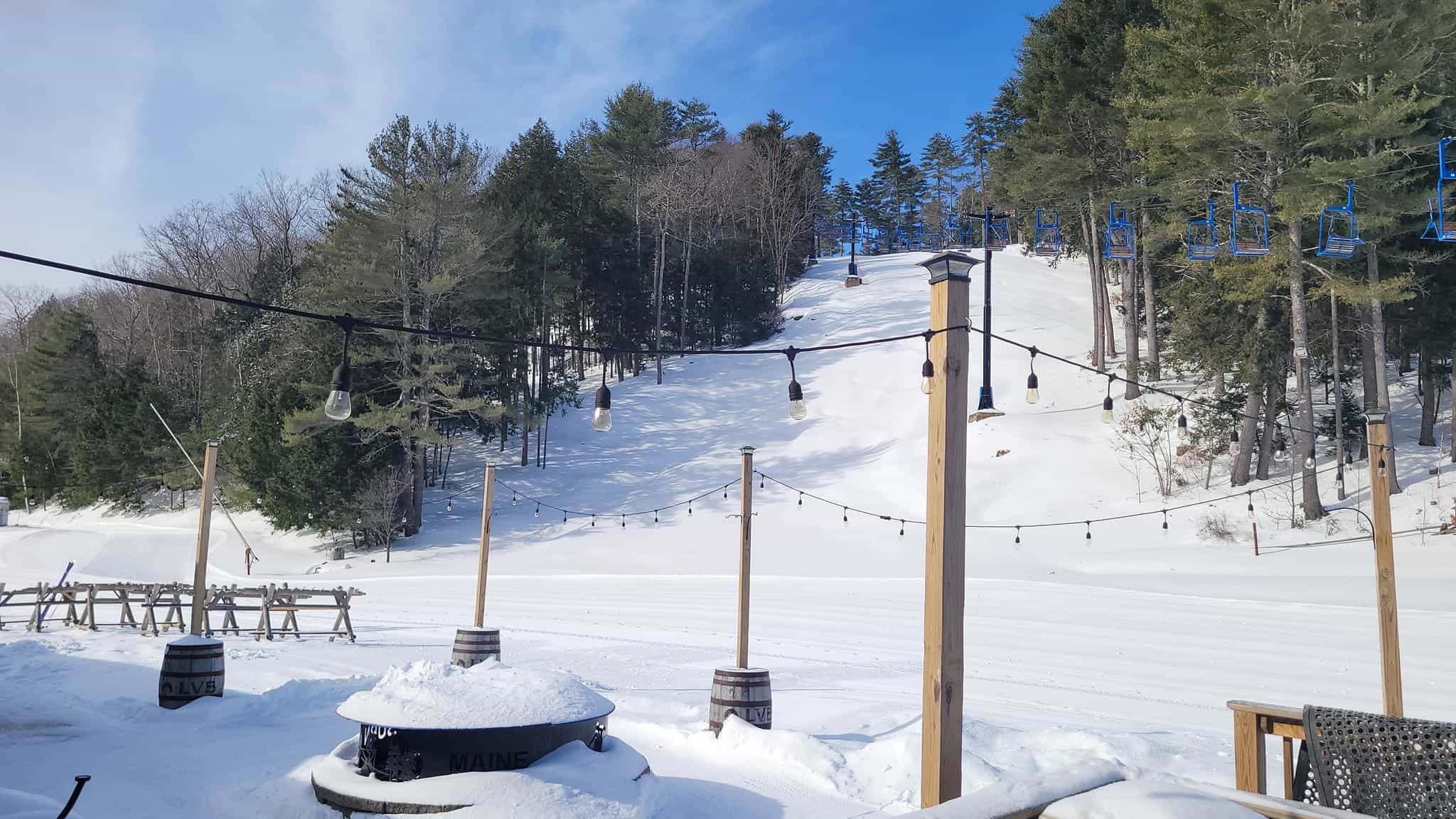 Lost Valley after 18" of fresh snow in March 2024. Credit: LV Facebook