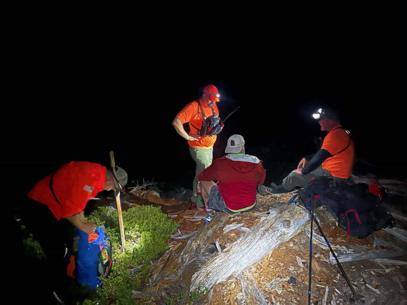 The unprepared hiker was rescued after being told to stay put. Credit: Jackson County SAR