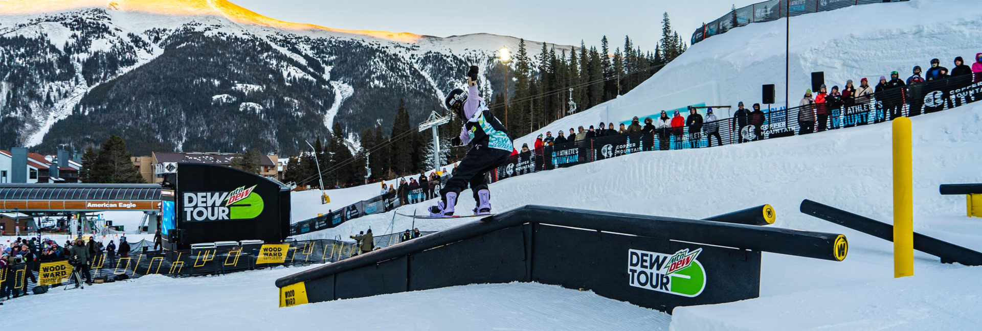 Winter Dew Tour at Copper Mountain. Photo Credit: Town of Frisco