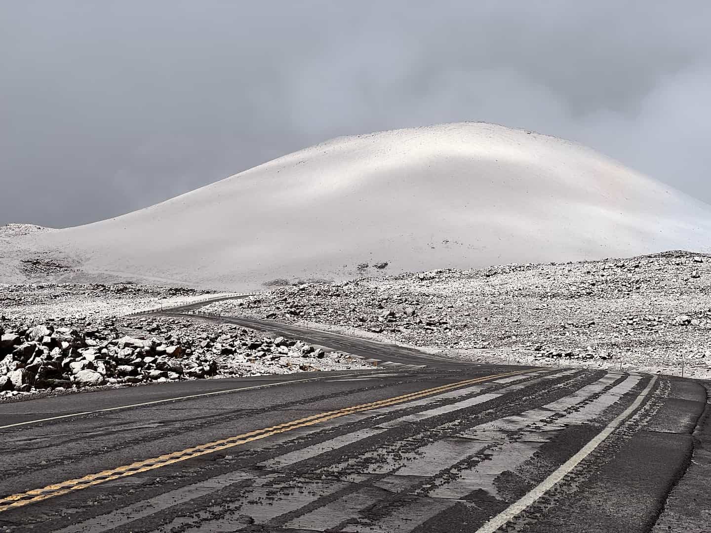 Hawaii snow