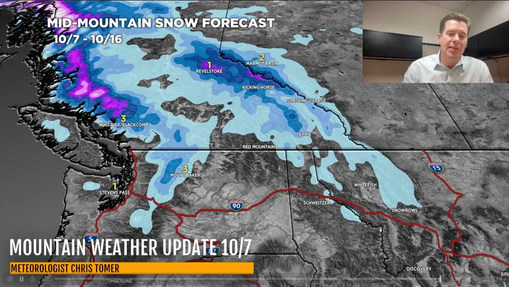 mountain weather update