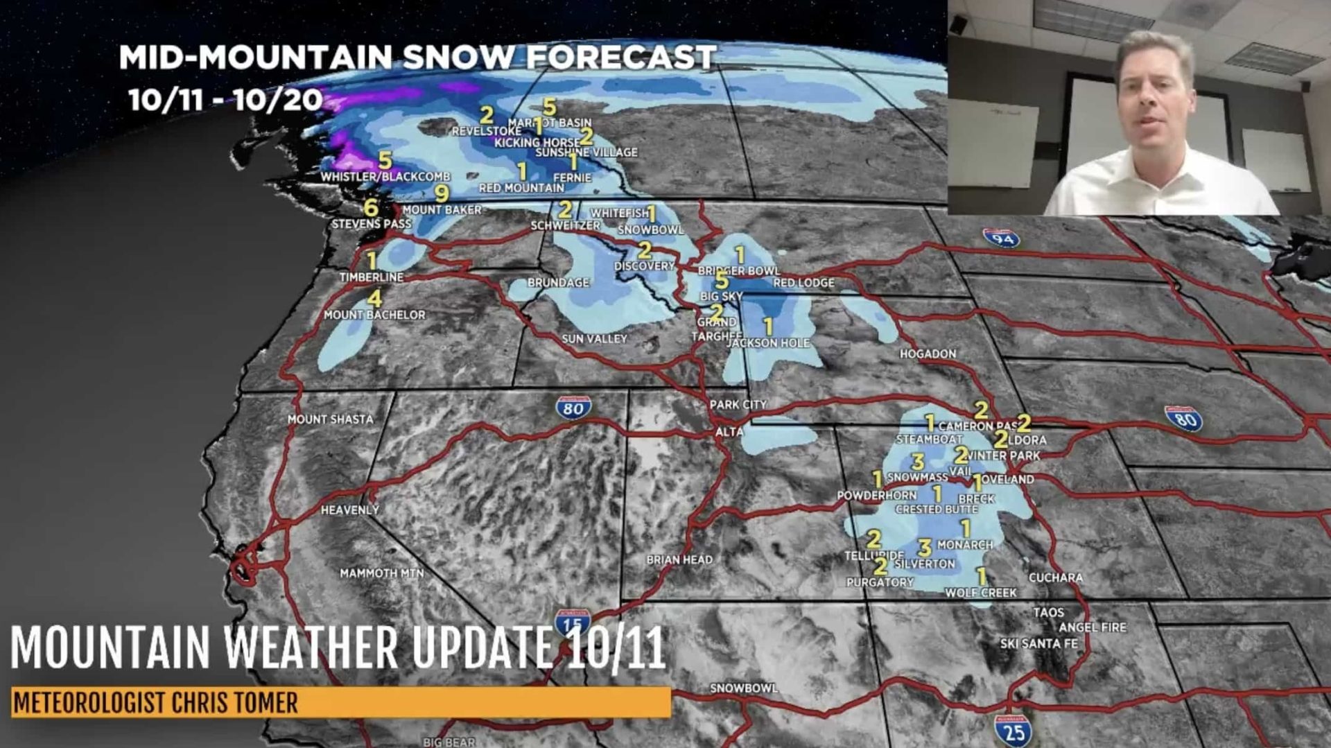 mountain weather update