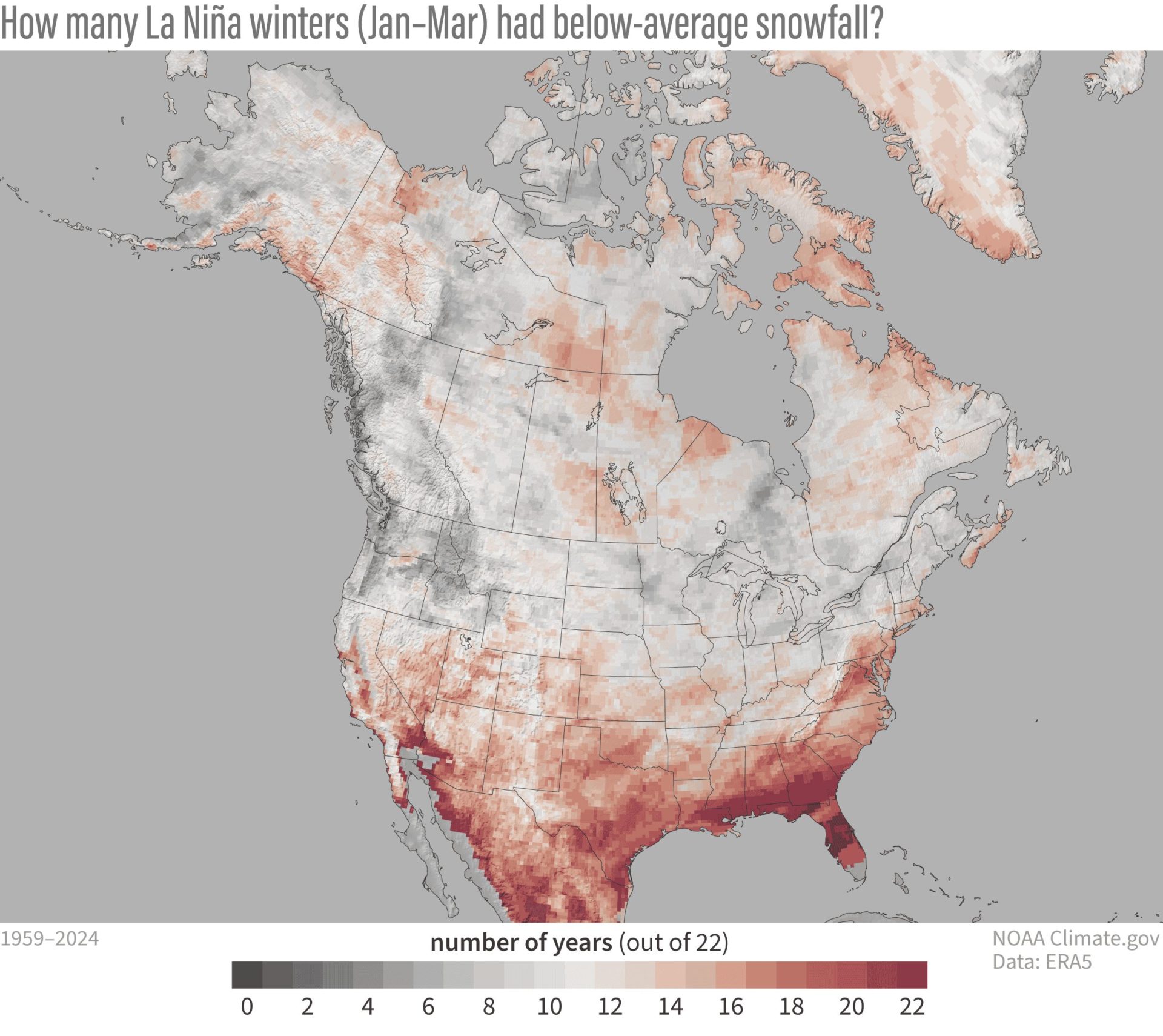 La niña snow