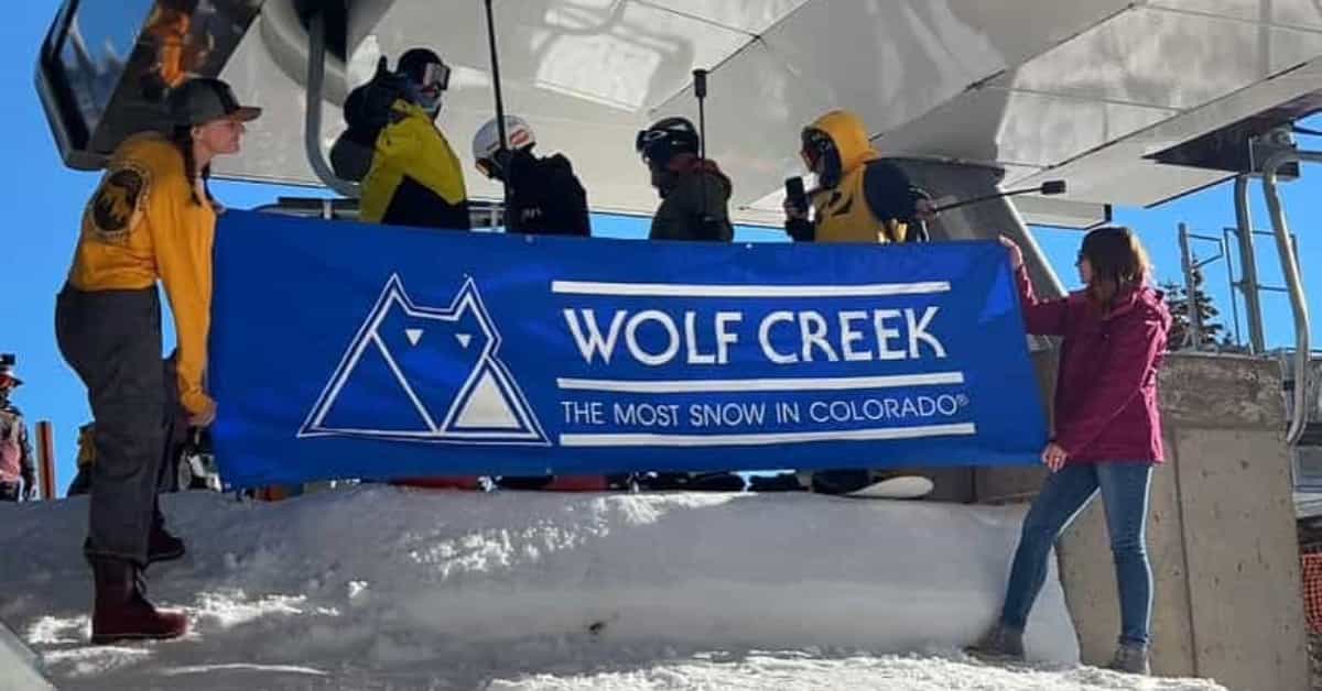 Opening day at Wolf Creek, CO. Credit: Wolf Creek