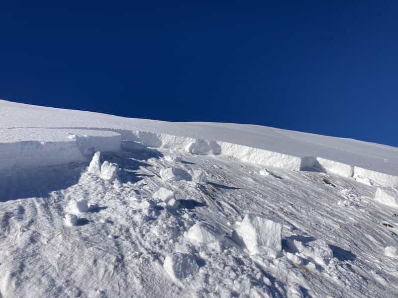 one of a number of utah avalanches over Thanksgiving